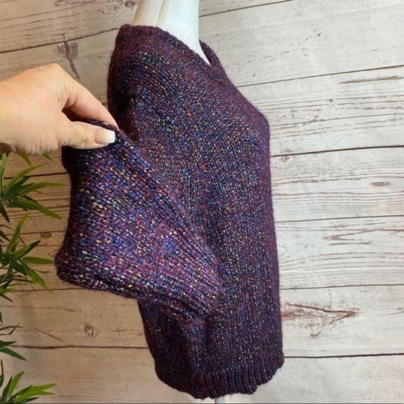 Madewell Shimmer Pullover Chunky Knit Sweater NWT - Picture 10 of 13